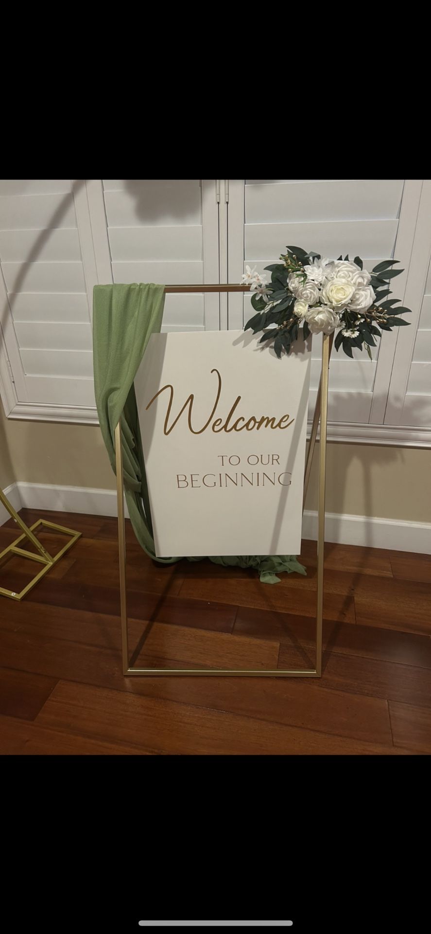 Welcome Wedding Sign 