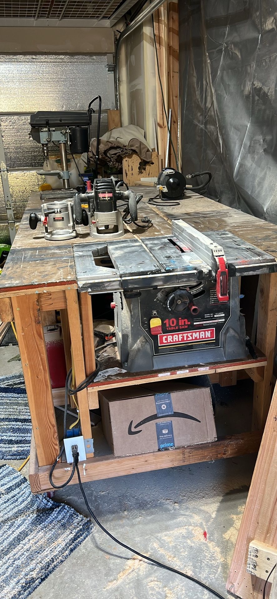 Workbench, Table Saw - Free