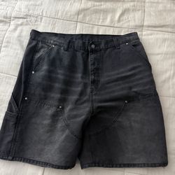 MNML Double Knee Carpenter Shorts 38
