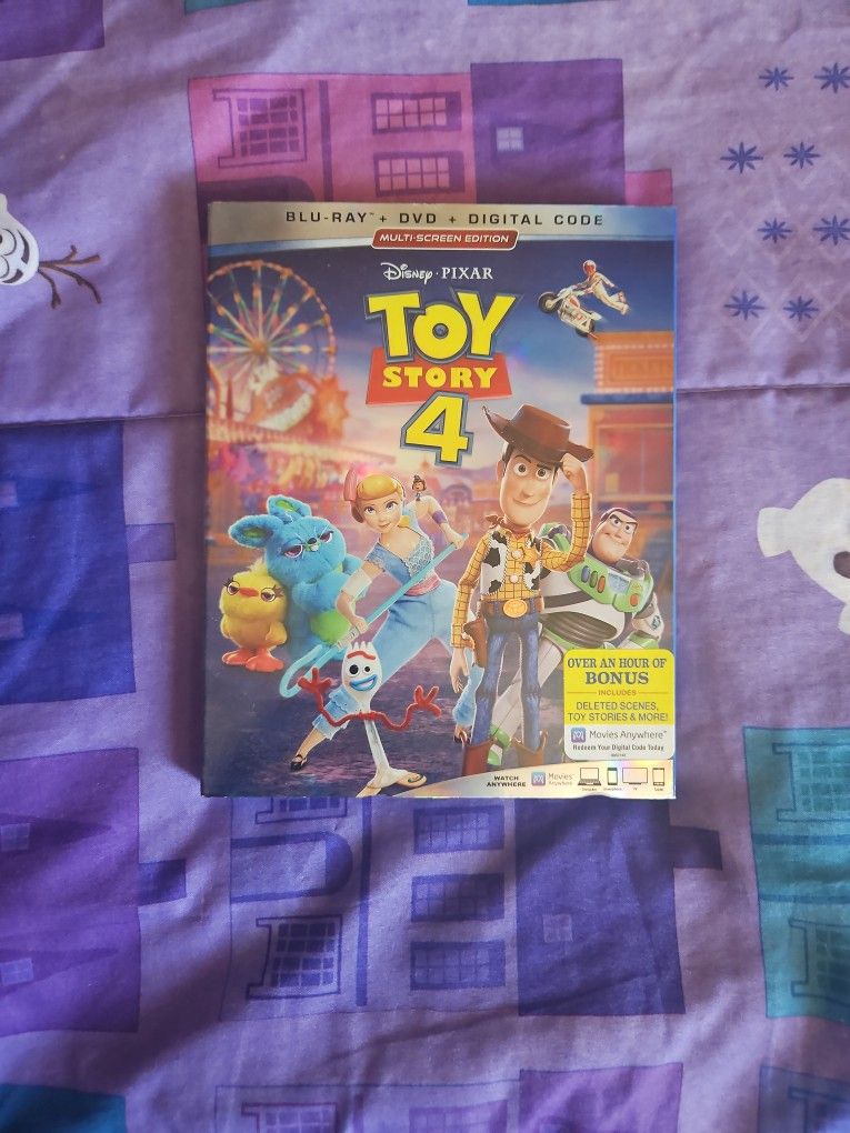 Toy Story 4 Blu Ray