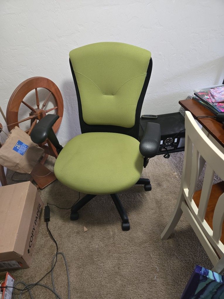Green Office Chair