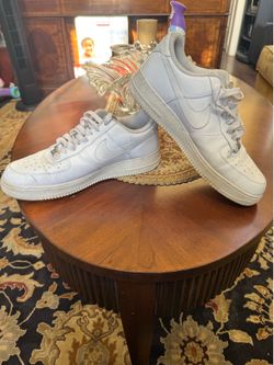 White Air Force Ones in great condition! (size 13)