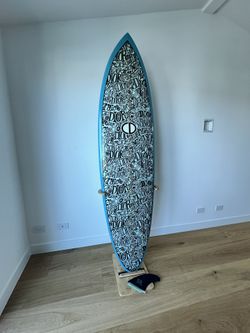 Dior stussy surfboard sales