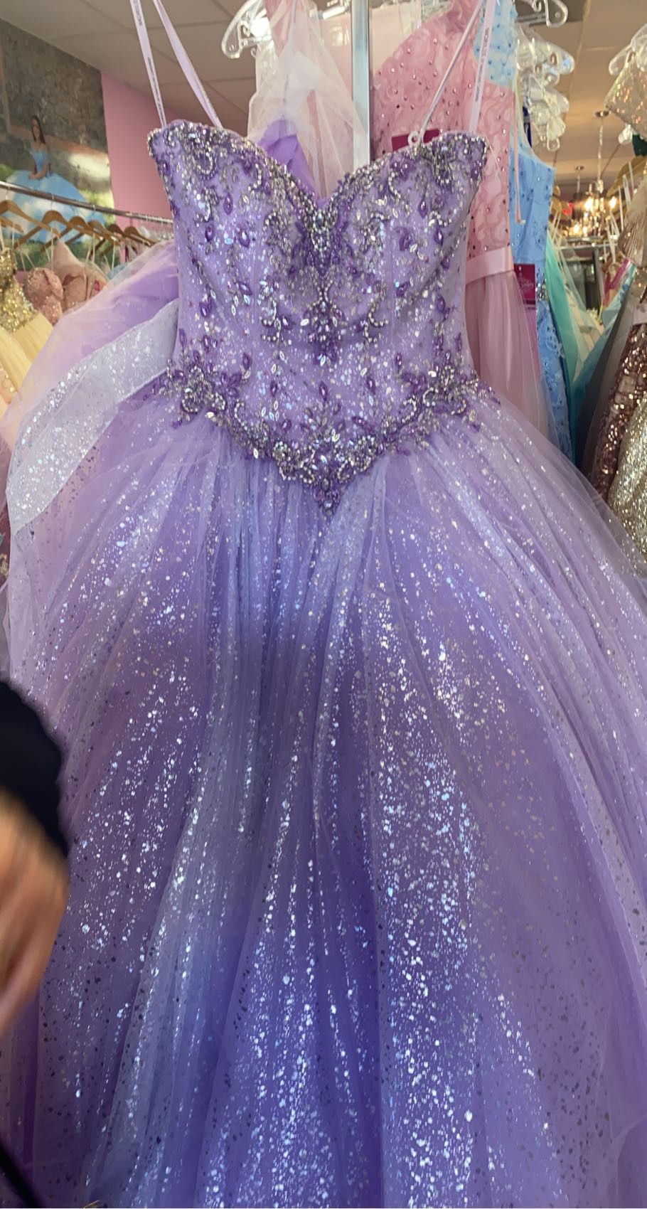 Quinceanera Purple Dress! 