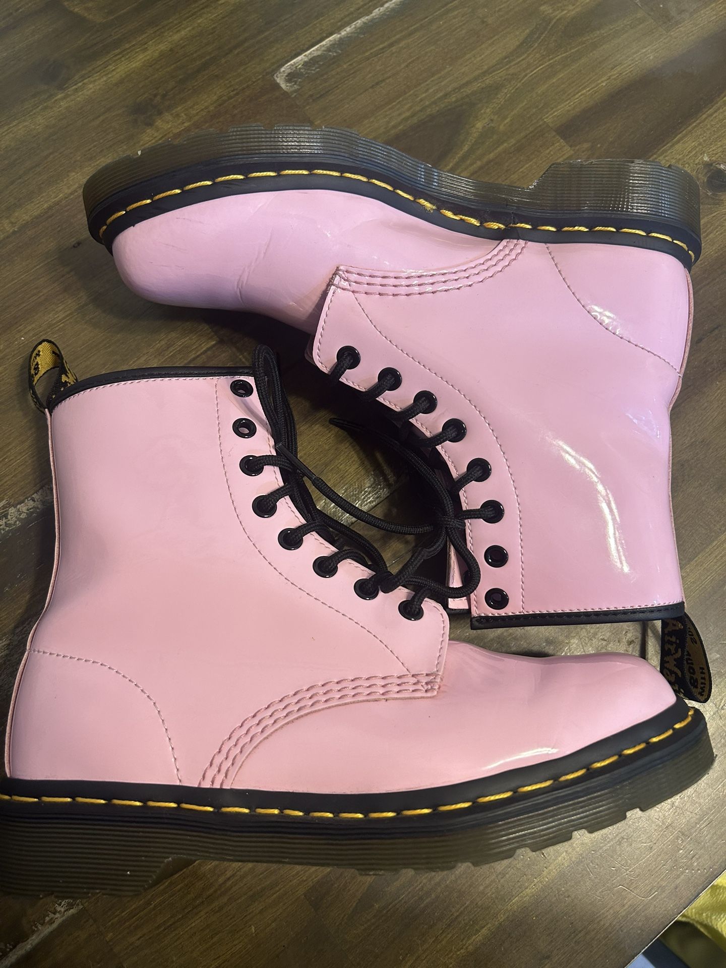 Dr. Martins Pink Boots New Size 8 Women’s