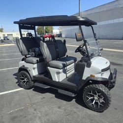 2025 Denago Rover XL 4-Passenger Lifted 48-Volt Lithium Golf Cart