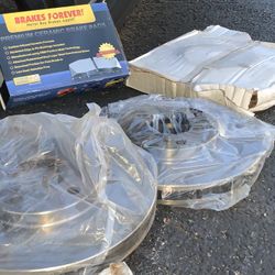 Front Brakes. Pads And Rotors 