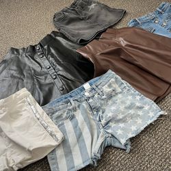 Mine Skirt&leather Skirts & Shorts