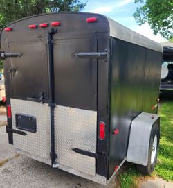 Haulmark 5X9 3500lb Aluminum cargo trailer * Torsion Axle suspension * Upgrades.