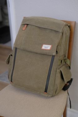 Photography Camera Canvas Backpack