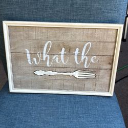 Smaller Framed Decoration