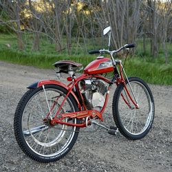 Vintage Schwinn Whizzer motorcycle
