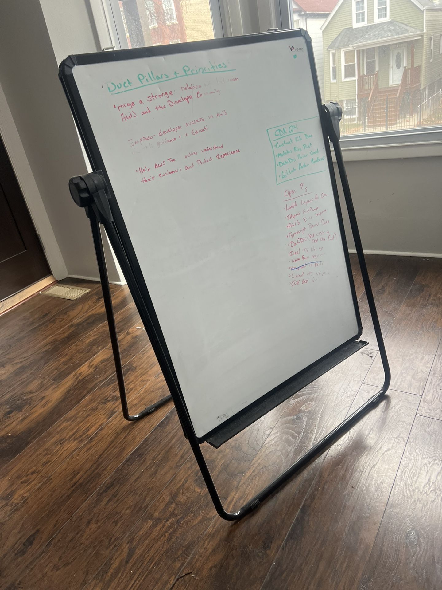 Standing Dry/Erase Board - Best Offer