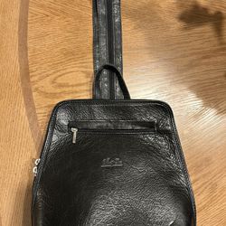 OKAY SAC Leather Backpack made In Spain