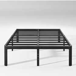 CALIFORNIA KING 16”  METAL BED FRAME WITH ROUND FRONT LEGS👇CROSSROADS 👇