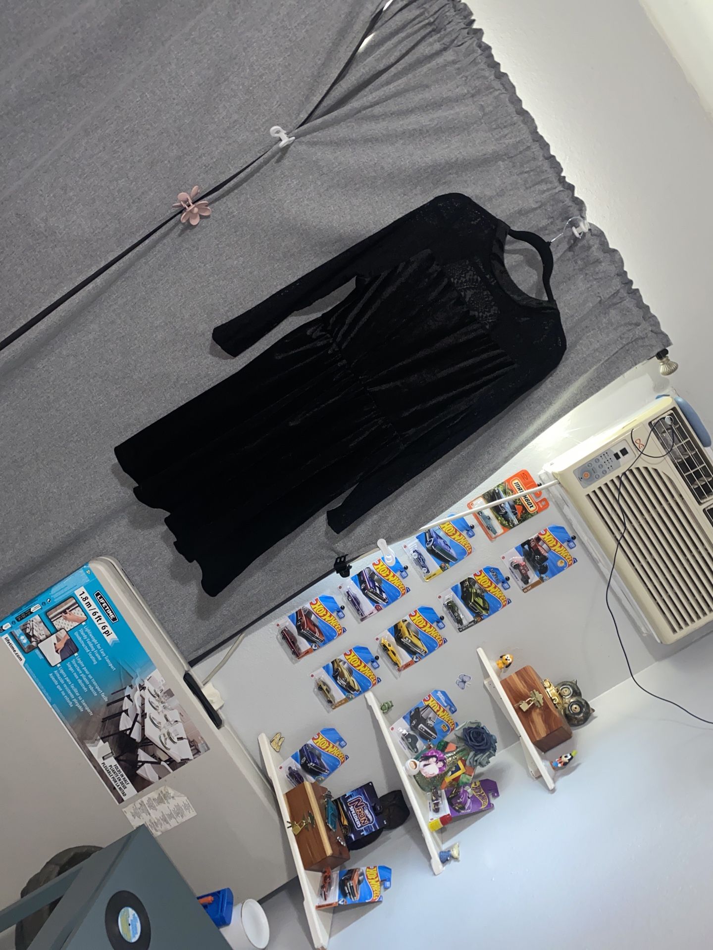 Black Velvet Black Dress