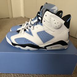 Retro Air Jordan 6 UNC Men’s Sz 9