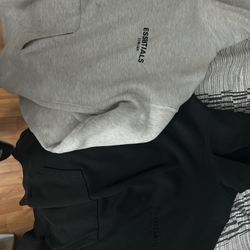 Two Small essentials Hoodies Both For 60