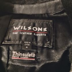 Wilson Ladies Leather Jacket.