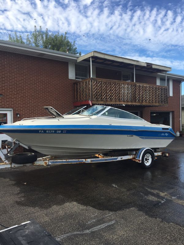 21’ sea ray seville cuddy cabin