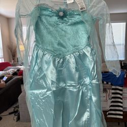 New in bag - Frozen - Elsa costume sz s/p 4-6X