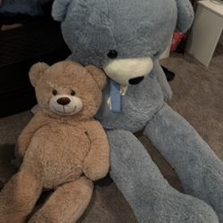 SELLING BLUE OVERSIZED teddy bear