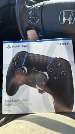 Dual sense edge, wireless controller
