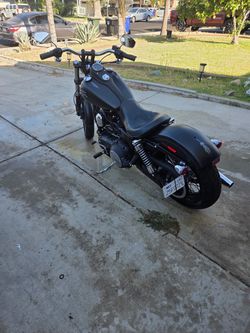 2014 Harley-Davidson street bob Matte Black Motorcycle