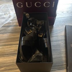 Brand New Gucci Sandles Size 11.5w , 10 M