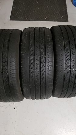 Continental in good condition 3 tires 225 45 17 good tread