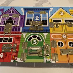 Melissa & Doug Latches Board Puzzle