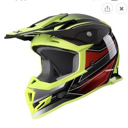 GLX Motorcycle Helmet - Size: M