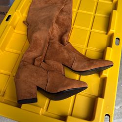 Tan Women Boots