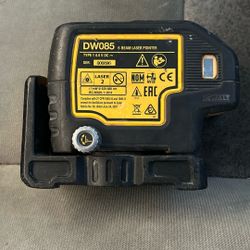 DeWalt DW085 5-Beam Laser Pointer