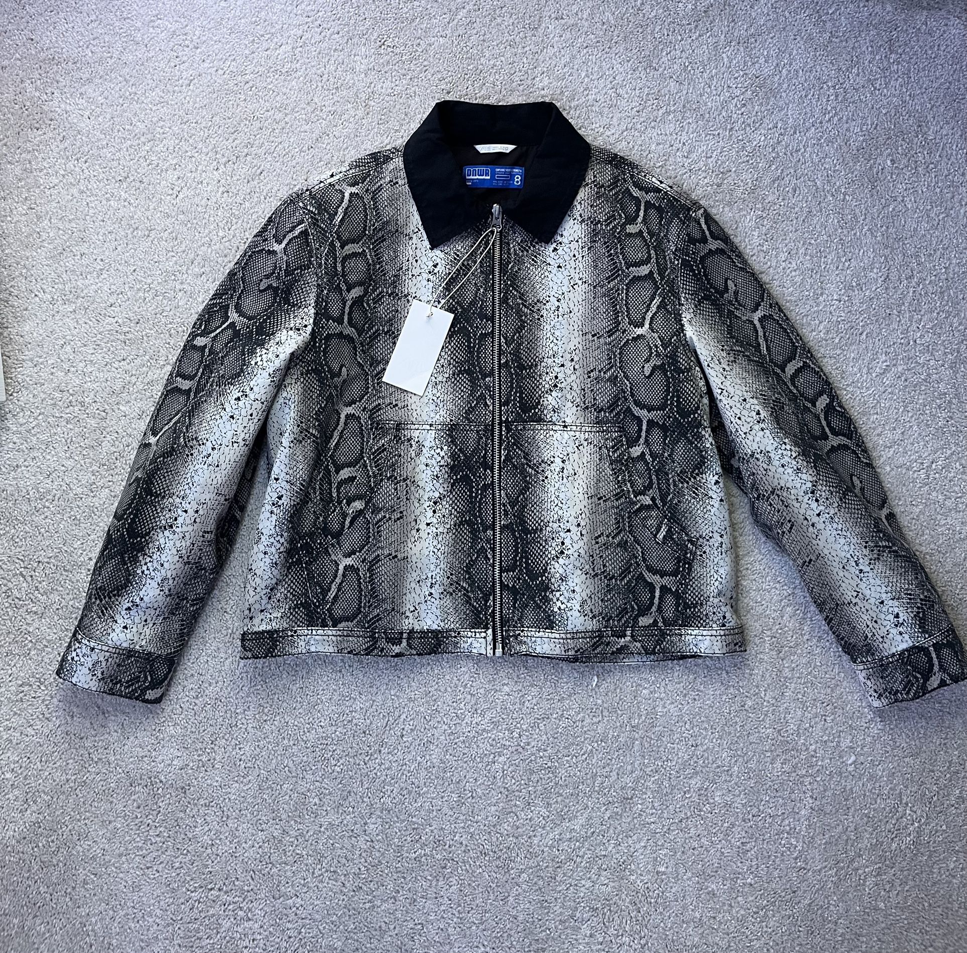 Zara Snakeskin Jacket Men’s Large