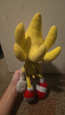 Super Sonic the Hedgehog Plush Toy