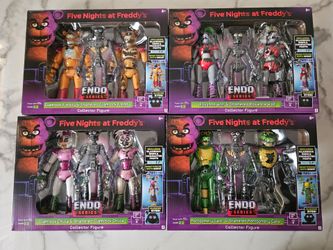 Five Nights at Freddy's Endo Series Figure Sets x4
