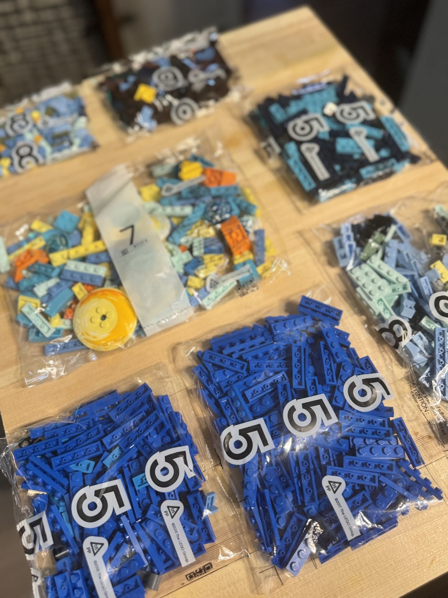 🌌 LEGO Van Gogh Starry Night – 1000+ Sealed Pieces! 🌌