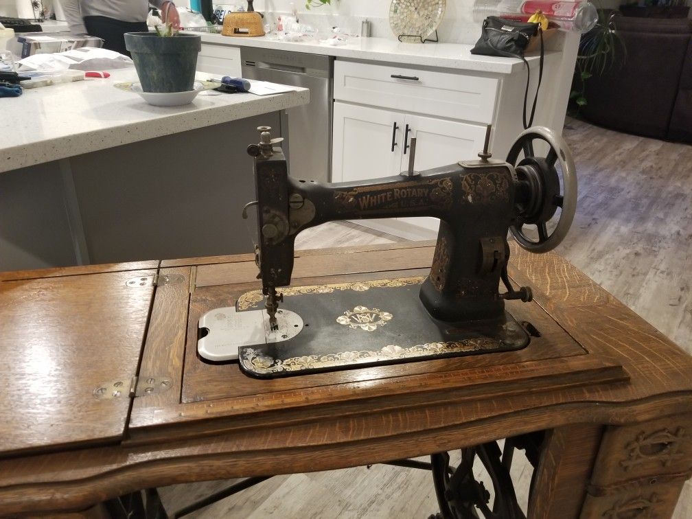 Antique sewing machine