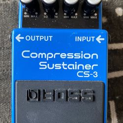 Roland Boss CS-3 Compression Sustainer Guitar Effect Pedal