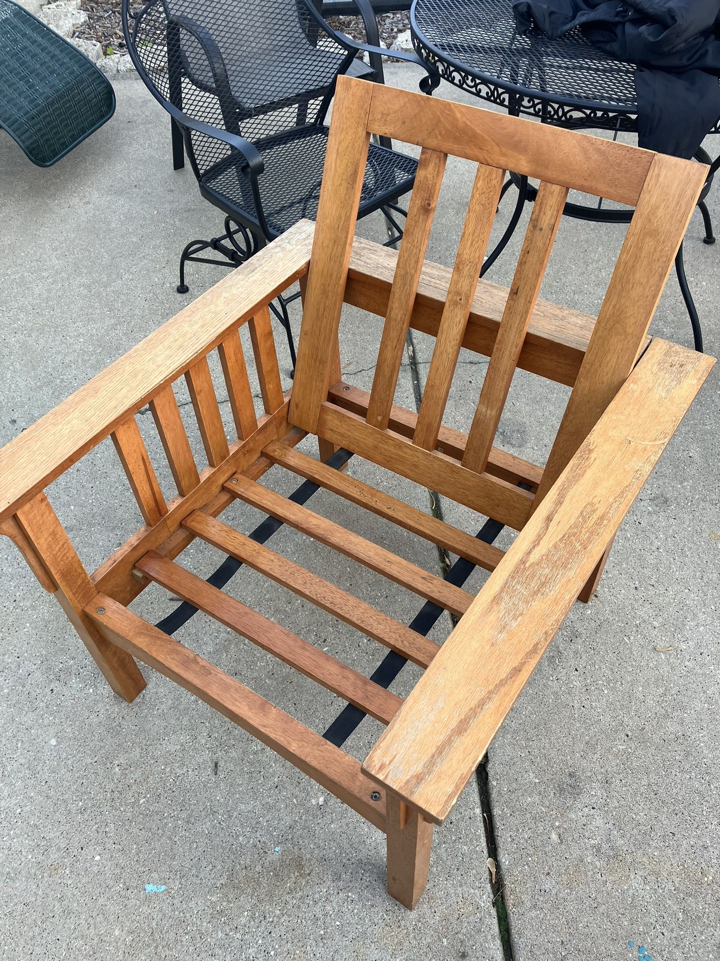 Wooden Arm Chair