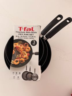 T-Fal Titanium Non-Stick Fry Pan Set