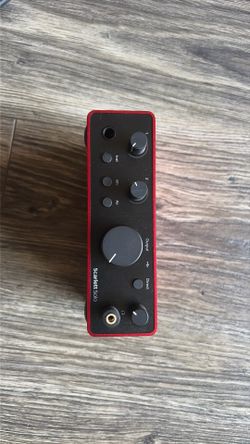 Focusrite  Scarlett Solo 4th Gen USB Audio Interface $75