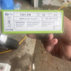 Light Switches $1.25 Each  , I Have 200