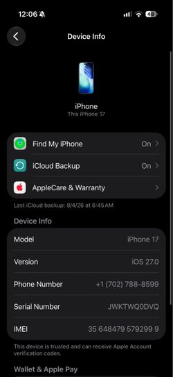 iPhone 17