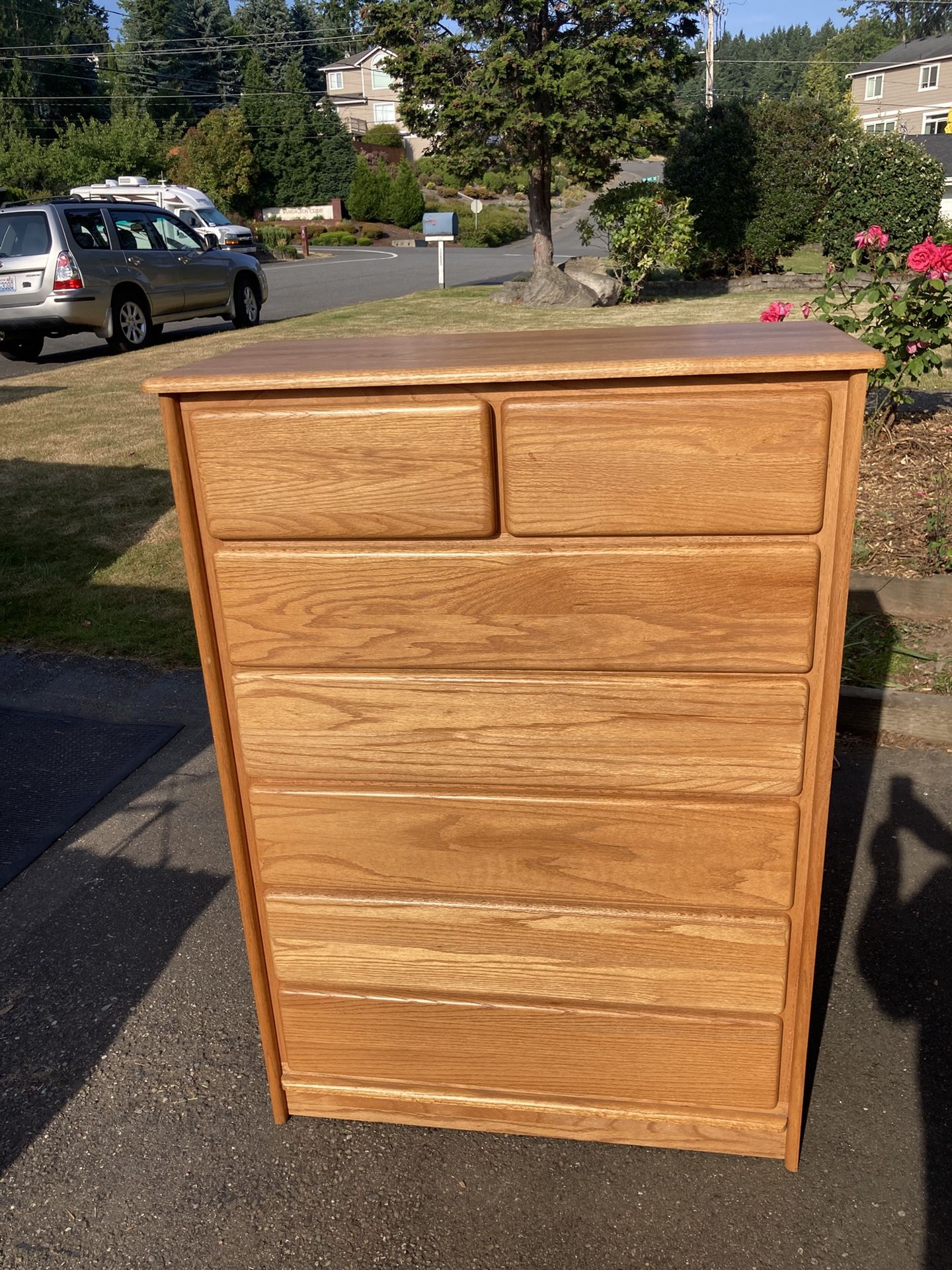 Dresser, Oak, 7 Drawers, Great Shape, Delivery