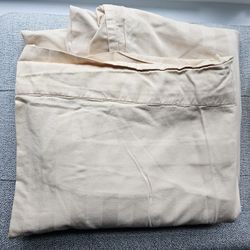 Tan/Cream King Sheet Set