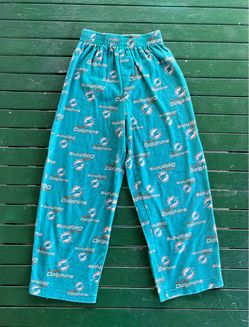 EUC NFL Team Apparel Miami Dolphins kid’s pajama pants, size small (8)