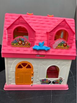 Little people Doll house with working sounds and furniture