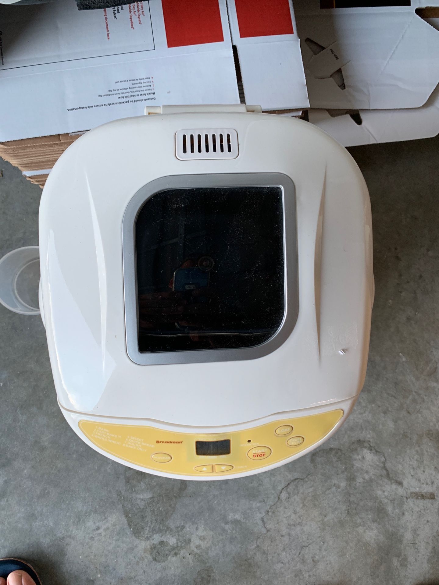 Breadman bread maker